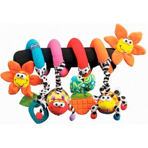 Playgro Boxspiraal Amazing Garden Twirly Whirly - Kinderwagen Speeltje - Activiteitenspiraal