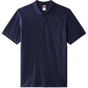 The North Face polo Piquet donkerblauw