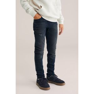 WE Fashion - Jeans - Nachtblauw - Slimfit - 5-pocket-style
