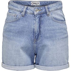 ONLY regular fit short ONLJOSEPHINE light blue denim