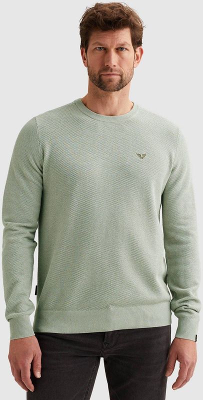 PME Legend trui gebreid mintgroen