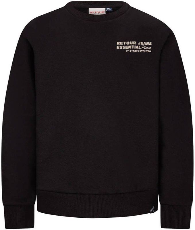 Retour Jeans - Borya - Sweater - Zwart