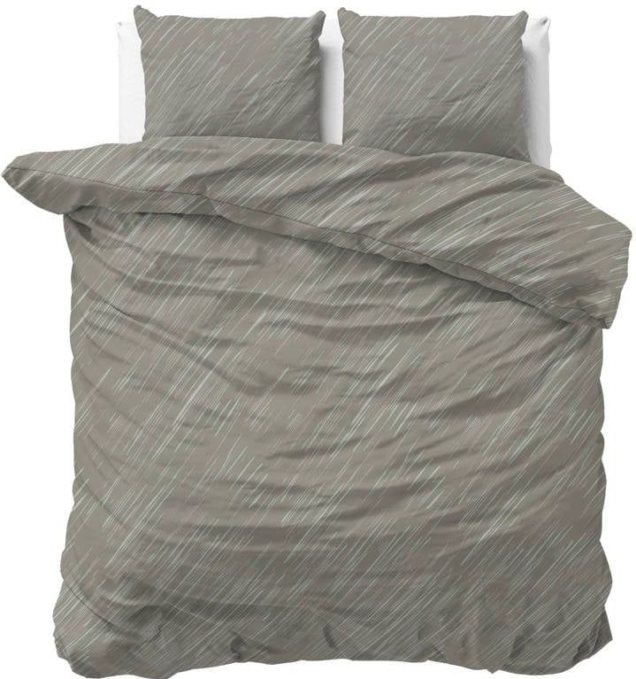 Sleeptime - Dekbedovertrek - Grijs - Mellow Stone - 240x200x220 + 2 Kussenslopen 60x70