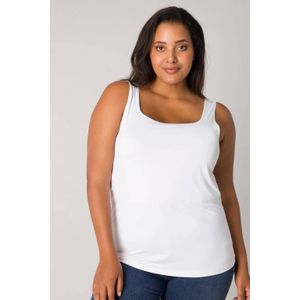 Base Level Curvy singlet Yanne wit