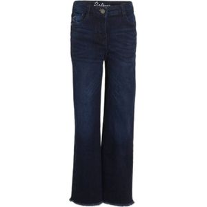 Retour Jeans high waist wide leg jeans Missour raw blue denim