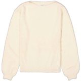 GARCIA - Gebreide Trui - Wit - Regular Fit