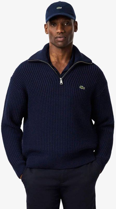 Lacoste - Truien - Blauw - Wol