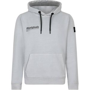 Rellix hoodie met backprint lichtgrijs