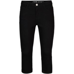 Miss Etam slim fit capri jeans Elise zwart