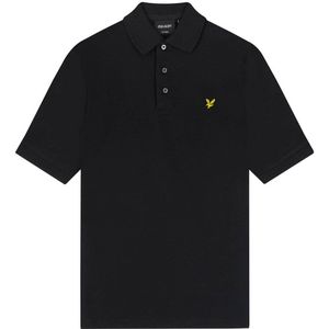 Lyle & Scott polo SPB2000V zwart