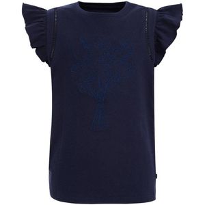 WE Fashion T-shirt donkerblauw