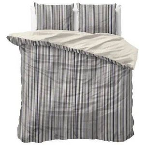 Sleeptime - Dekbedovertrek Blue Regatta - Blauw - 100% Katoen - 200x200x220 + 2 Kussenslopen 60x70