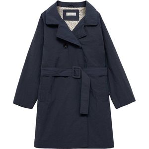 Mango Kids coat donkerblauw