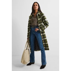 Anytime high waist flared jeans blauw