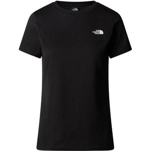 The North Face T-shirt Simple Dome zwart