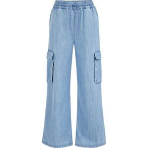 WE Fashion Blue Ridge wide leg jeans blue denim