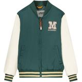 Moodstreet baseball jacket groen/offwhite