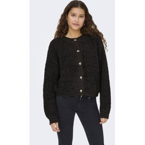 JDY - Vest - Gebreid - O-hals - Lange Mouwen - Knit Fit