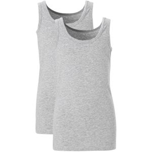 whkmp's own hemd - set van 2 grijs melange