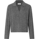 Modström gebreide trui grijs