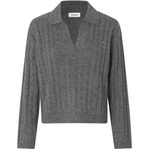 Modström gebreide trui grijs