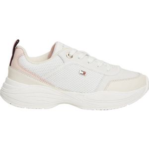 Tommy Hilfiger chunky leren sneakers wit