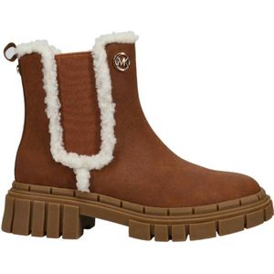 Michael Kors Blake gevoerde enkelboots cognac