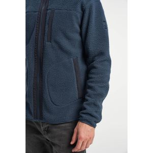 Tenson outdoor fleecevest Yoke Full Zip donkerblauw