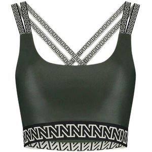 NIKKIE sporttop Basel donkergroen