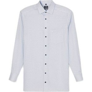 OLYMP - Luxor - Overhemd - Wit - Modern Fit - Lange Mouwen