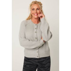 gardeur cardigan grijs gebreid