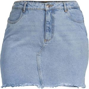 Urban Classics Curvy spijkerrok light blue denim