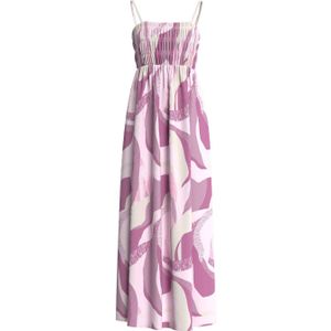 Q/S by s.Oliver maxi jurk met all over print lila/ecru