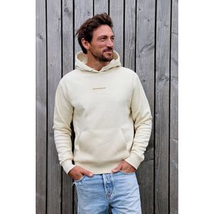 Kultivate - Hoodie - Ecru - 80% Biologisch Katoen - Lange Mouwen