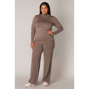 Base Level Curvy top Yuena taupe