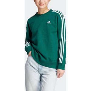 adidas Sportswear sweater donkergroen/wit