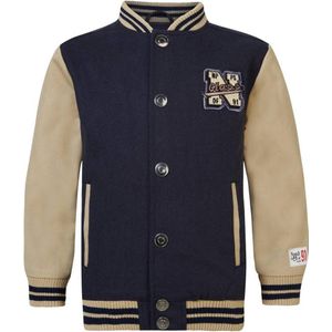 Noppies bomberjack zomer Denton donkerblauw/beige