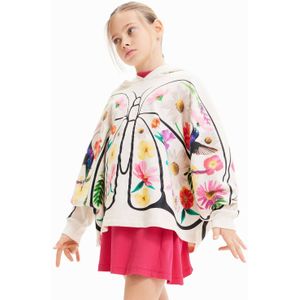 Desigual hoodie met vleermuismouwen