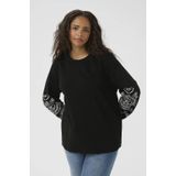 KAFFE - Kcviva - Sweatshirt - Dames - Ronde Hals - Lange Mouwen