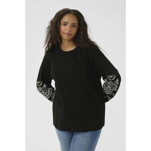 KAFFE - Kcviva - Sweatshirt - Dames - Ronde Hals - Lange Mouwen