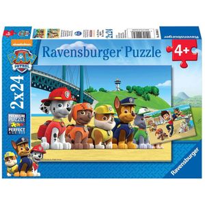 Paw Patrol Dappere Honden Puzzel (2x24 stukjes)