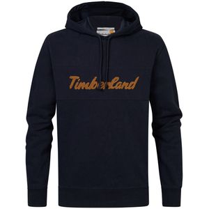 Timberland hoodie met biologisch katoen donkerblauw