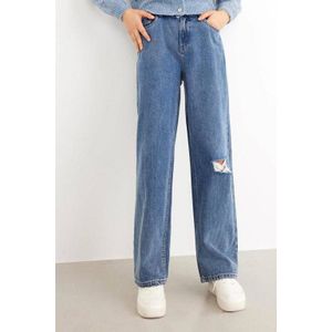LMTD wide leg jeans NLFNOIZZA stonewashed
