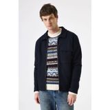 GARCIA - Effen Jack - Blauw - Lange Mouw