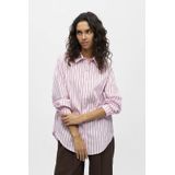 OBJECT - OBJTutta - Blouse - Lichtroze - Lange Mouw - Losse Pasvorm