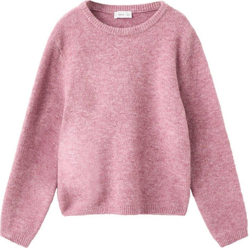 Mango Kids gebreide trui roze