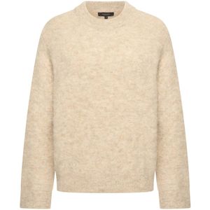 Claudia Sträter trui met wol gebreid