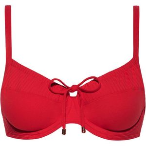 Cyell niet-voorgevormde beugel bikinitop Scarlett rood