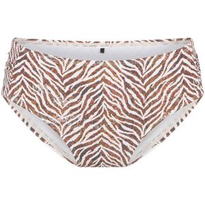 LingaDore hipster bikinibroekje bruin/wit