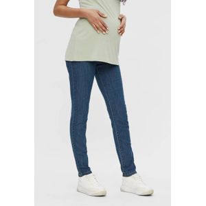 MAMALICIOUS slim fit zwangerschapsjeans JULIA medium blue denim